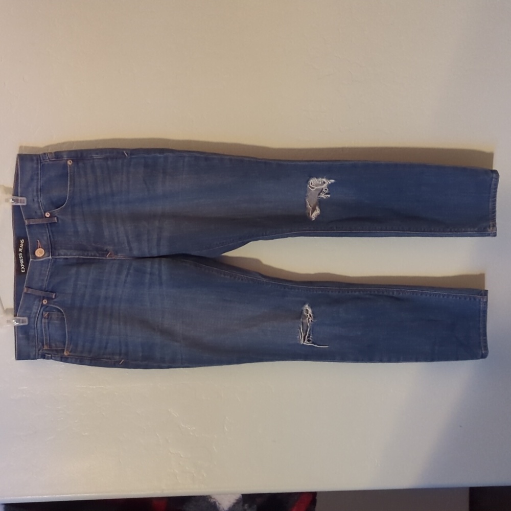 Express Jeans Super Skinny mid-rise